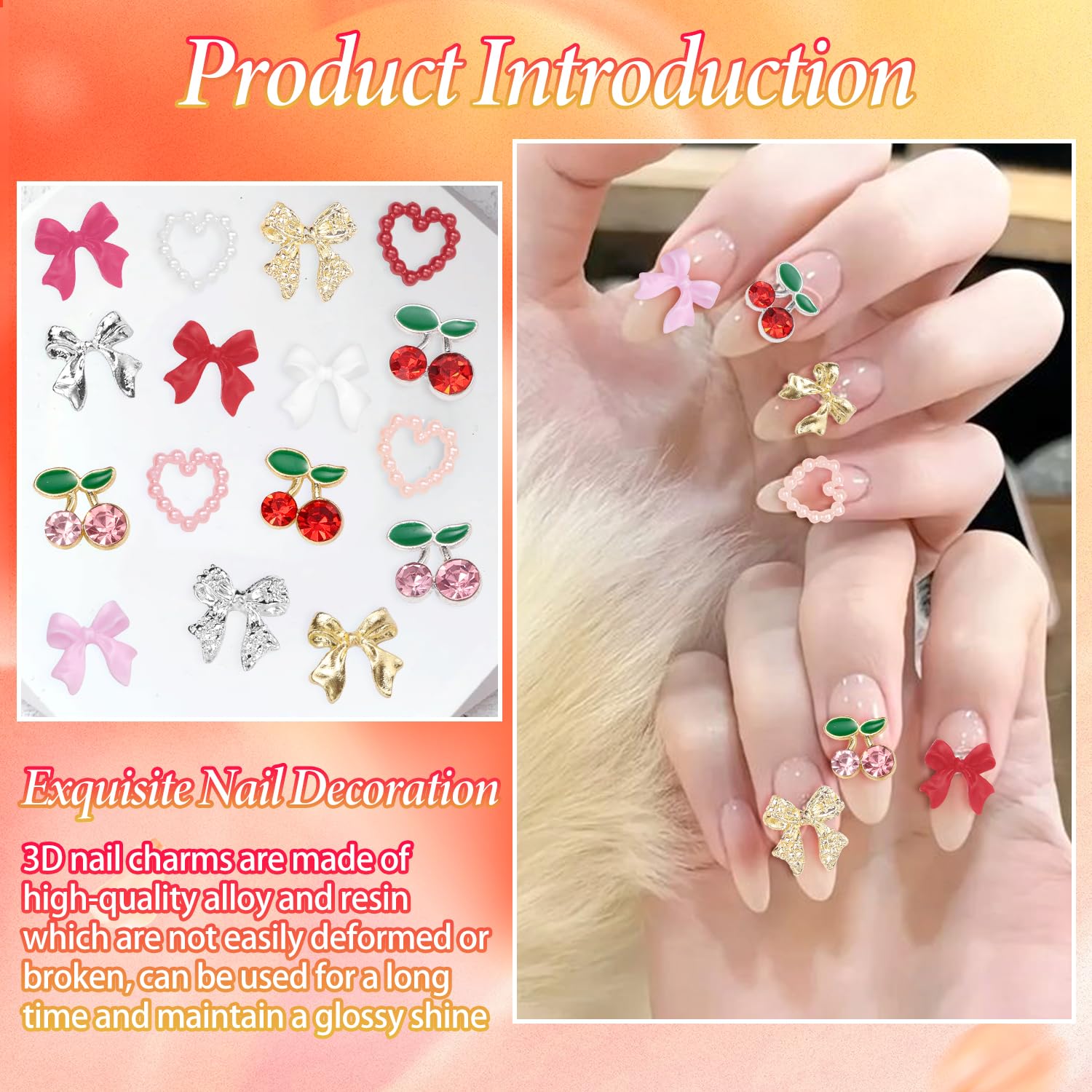 Cynailli versatile charms suitable for DIY crafts beyond nails