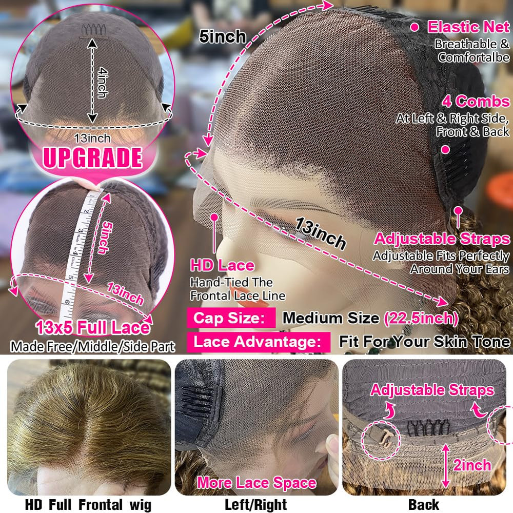 CYNOSURE glueless cap with elastic straps for a secure fit