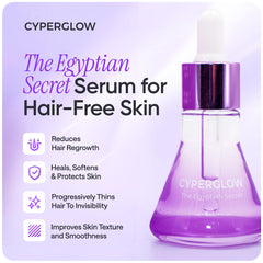 CYPERGLOW Vitamin E peppermint lemon blend cools and refreshes skin.