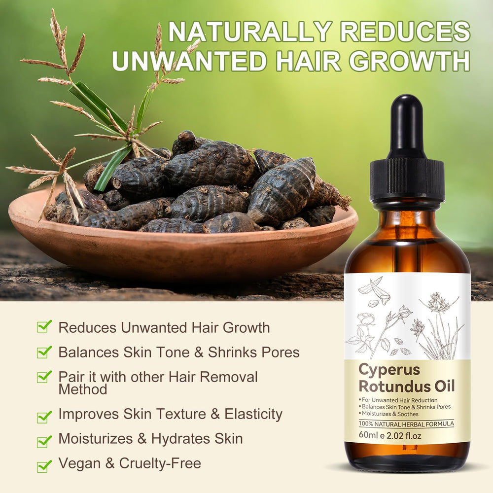 Cyperus Rotundus Oil massage action demonstrates easy daily use.