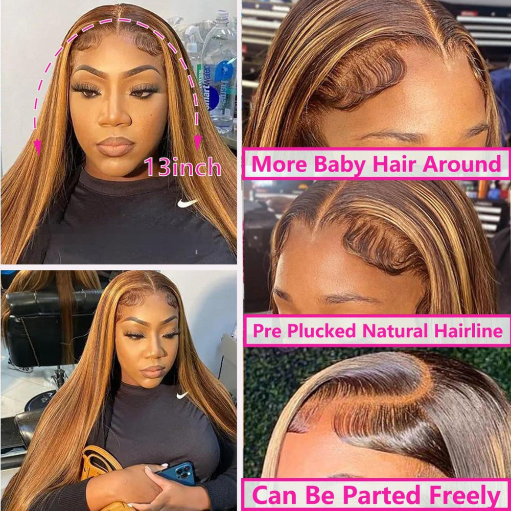 Cypha pre plucked baby hair cap wig for easy parting
