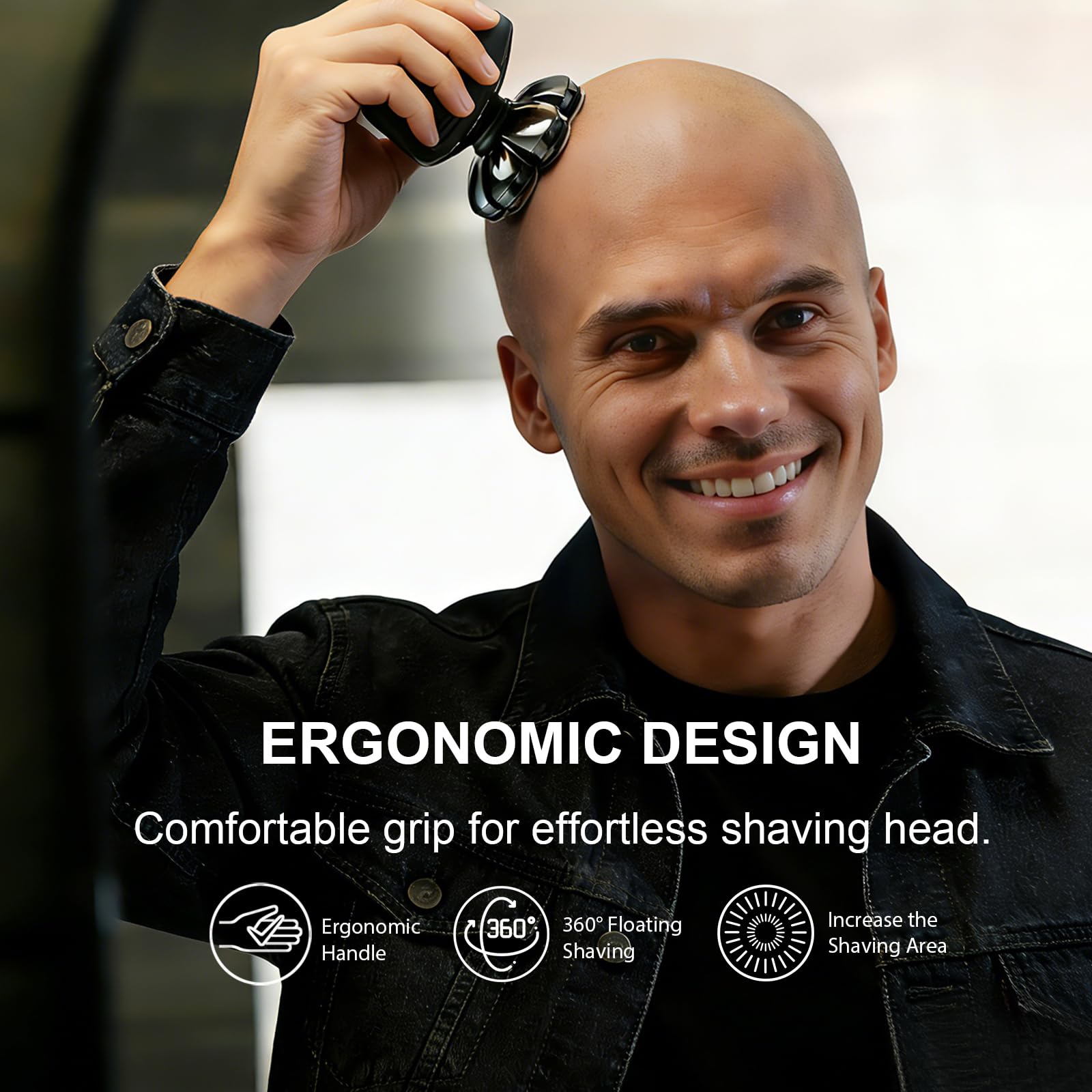 Cyruzi Type-C fast charging delivers up to 120 minutes of shaving