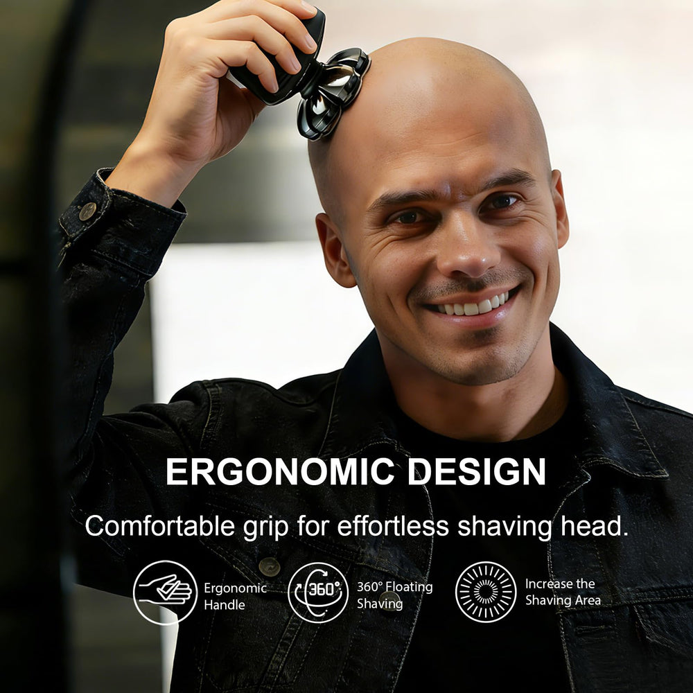 Cyruzi Type-C fast charging delivers up to 120 minutes of shaving