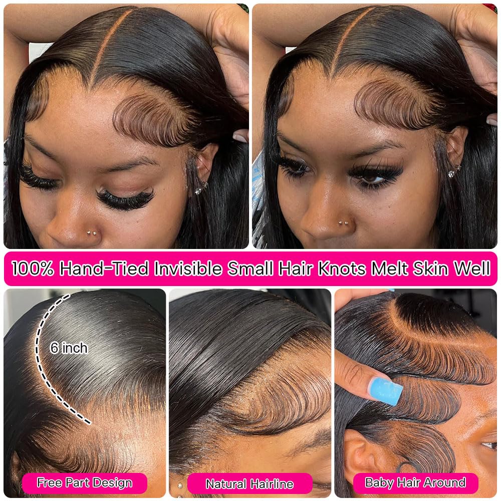 CYSDRH 14-inch straight bob wig shows smooth shine for easy styling