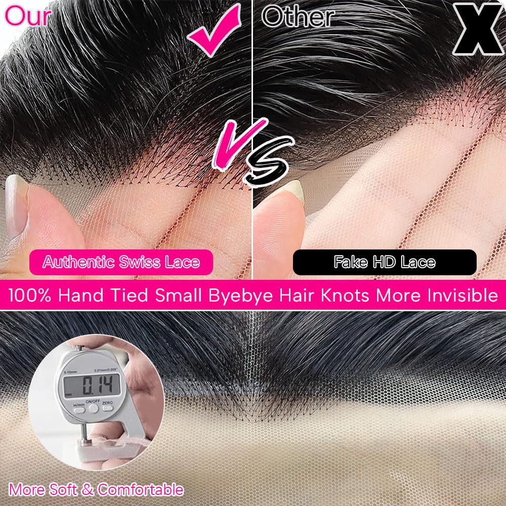 CYSDRH 180% density blunt-cut ends provide full, healthy look