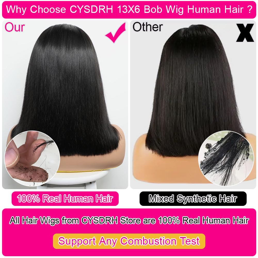 CYSDRH pre-plucked hairline with baby hairs eases parting