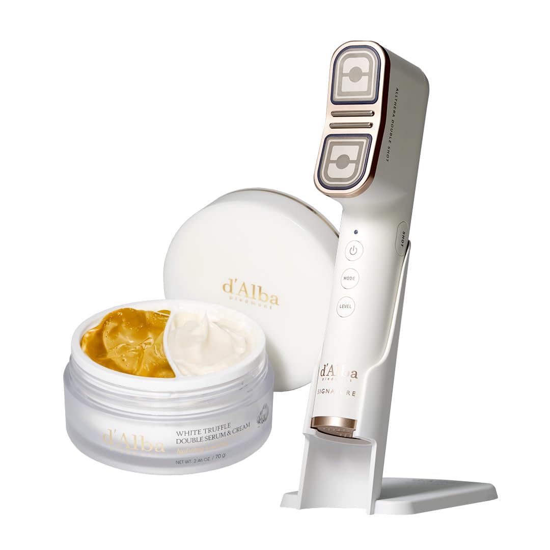 d'Alba Allthera Double Shot beauty massager for enhanced absorption and firmer-looking skin