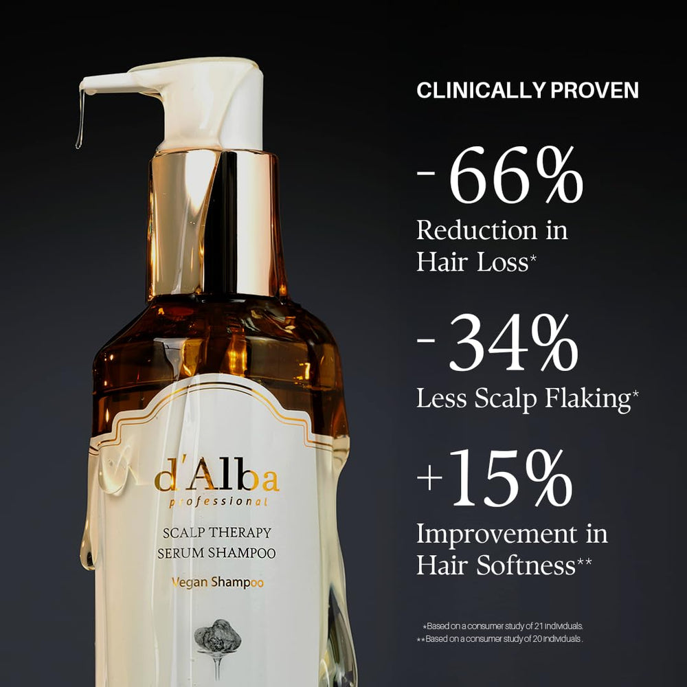 d'alba Piedmont eight-oil blend nourishing scalp care close-up