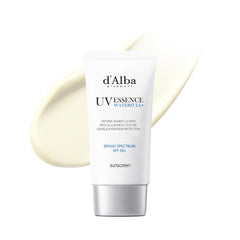 d'alba Piedmont Waterfull sunscreen bottle pour provides refreshing hydration for sunny days