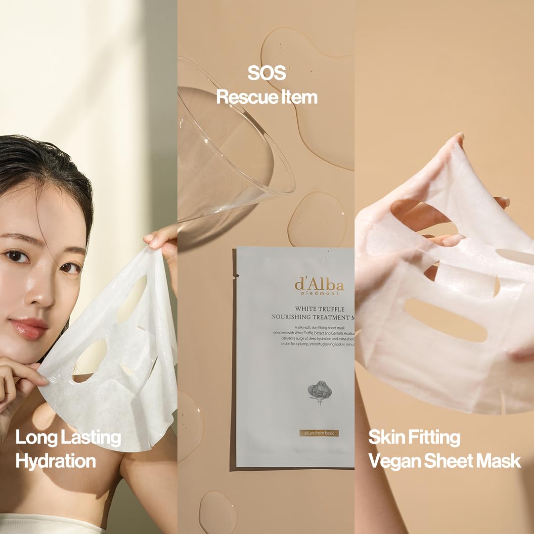d'alba Piedmont vegan-certified formulation displayed on packaging.