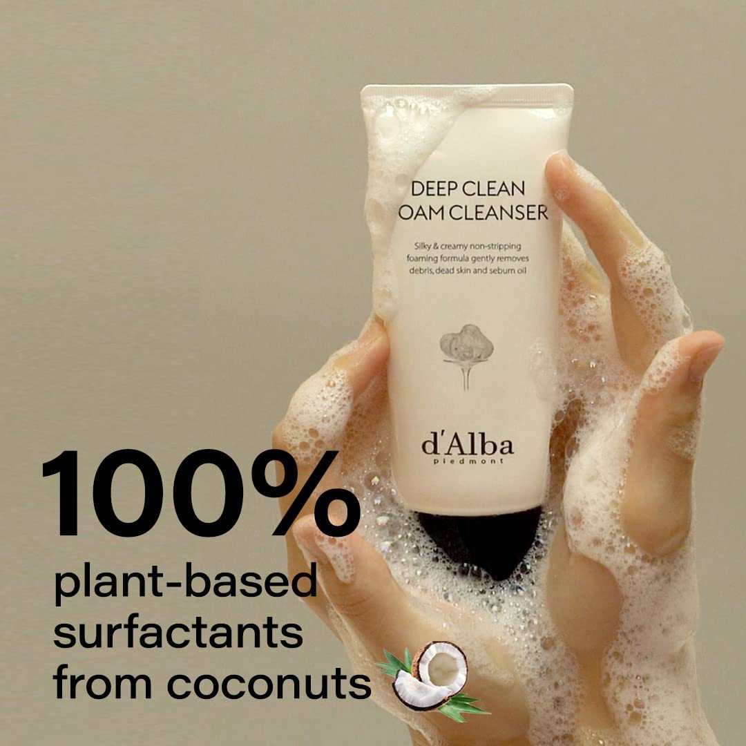 Vegan certification seal beside d'alba Piedmont packaging