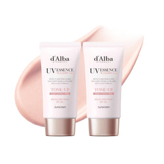 D'Alba Piedmont Waterfull Tone-Up Sunscreen Serum packaging for daily protection.