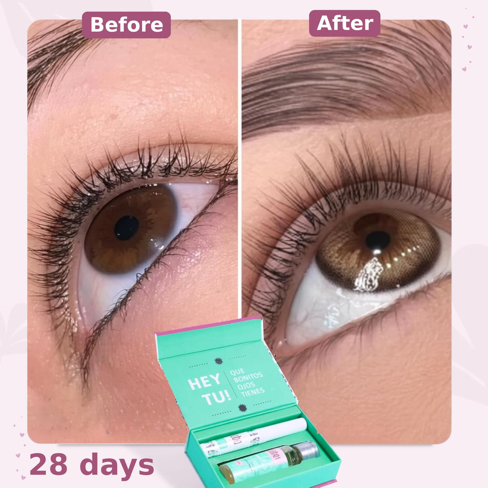 D'Luchi Kaba serum application brush on lashes for daily use