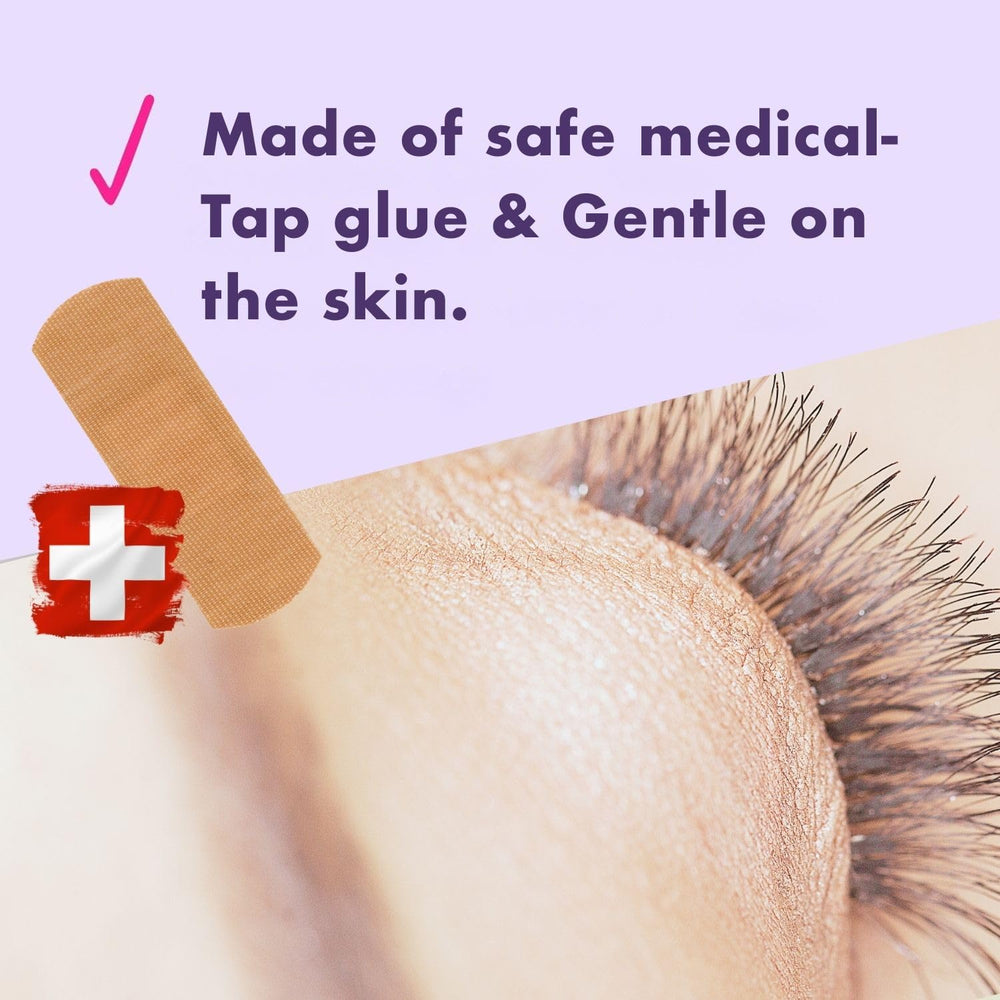 D-UP EX 552 medical-grade-adhesive offers skin-friendly performance for sensitive eyes.