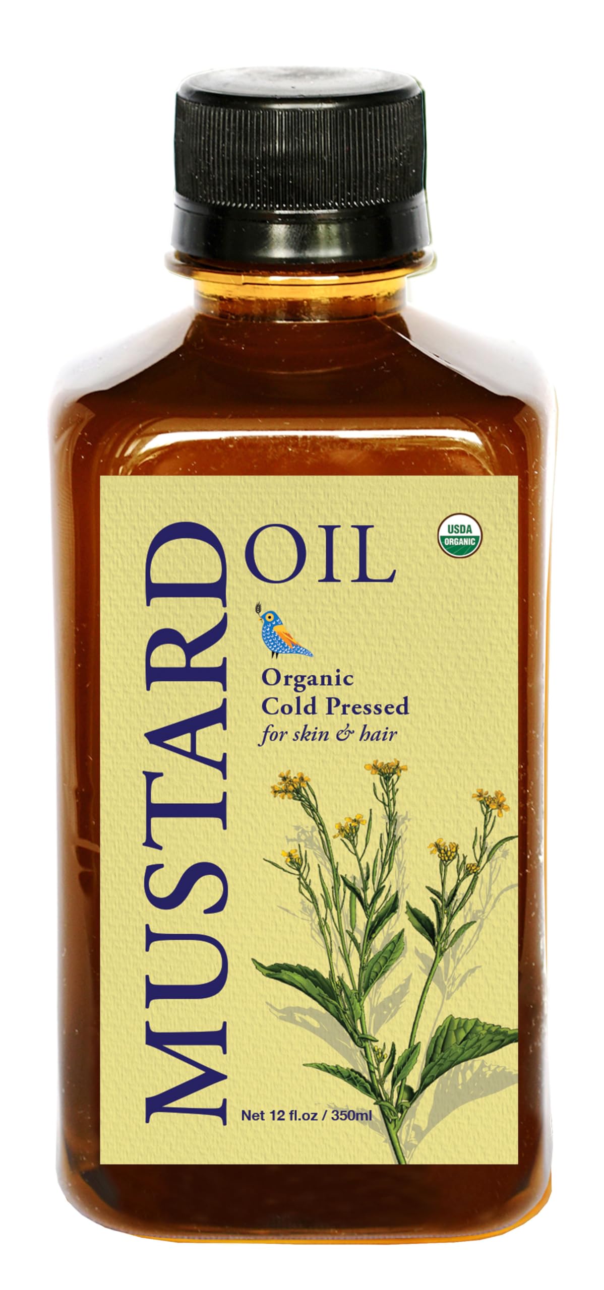 DAANA mustard oil skin bottle with rich hydration for soft, glowing skin.