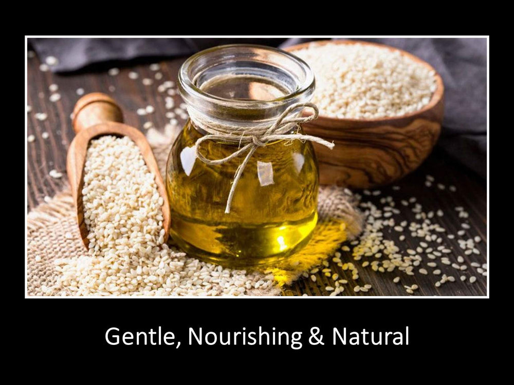 DAANA sesame oil for baby care as a gentle moisturizer.