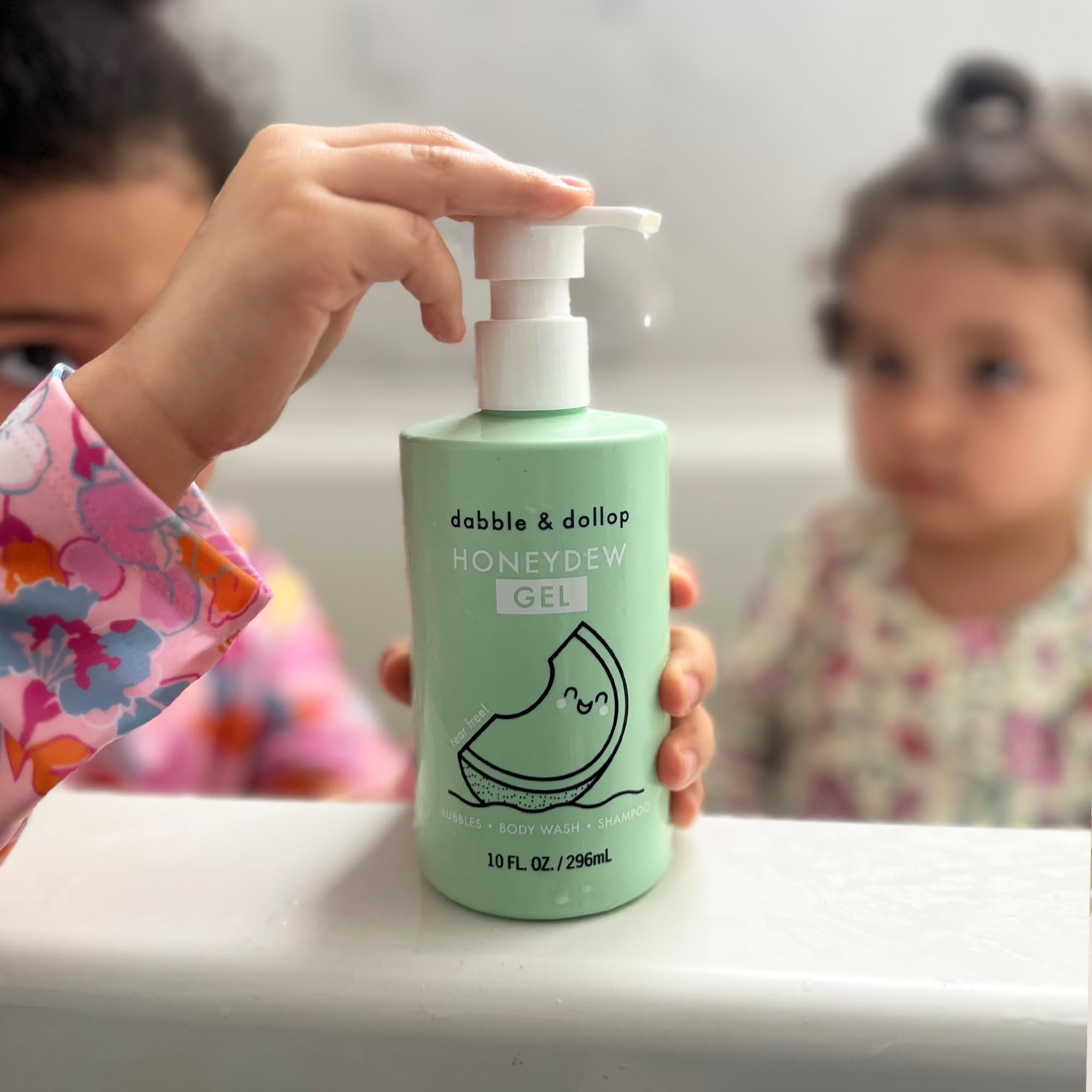 Soft skin after bath with Dabble & Dollop Honeydew Gel for a refreshed feel