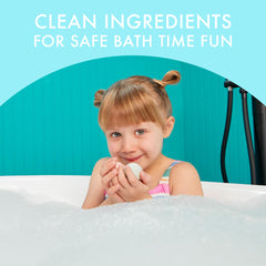 Dabble & Dollop resealable pouches keep bath bombs fresh and easy to store.