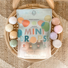 Dabble & Dollop tangerine-scent bath bombs brighten bath time with refreshing scent.