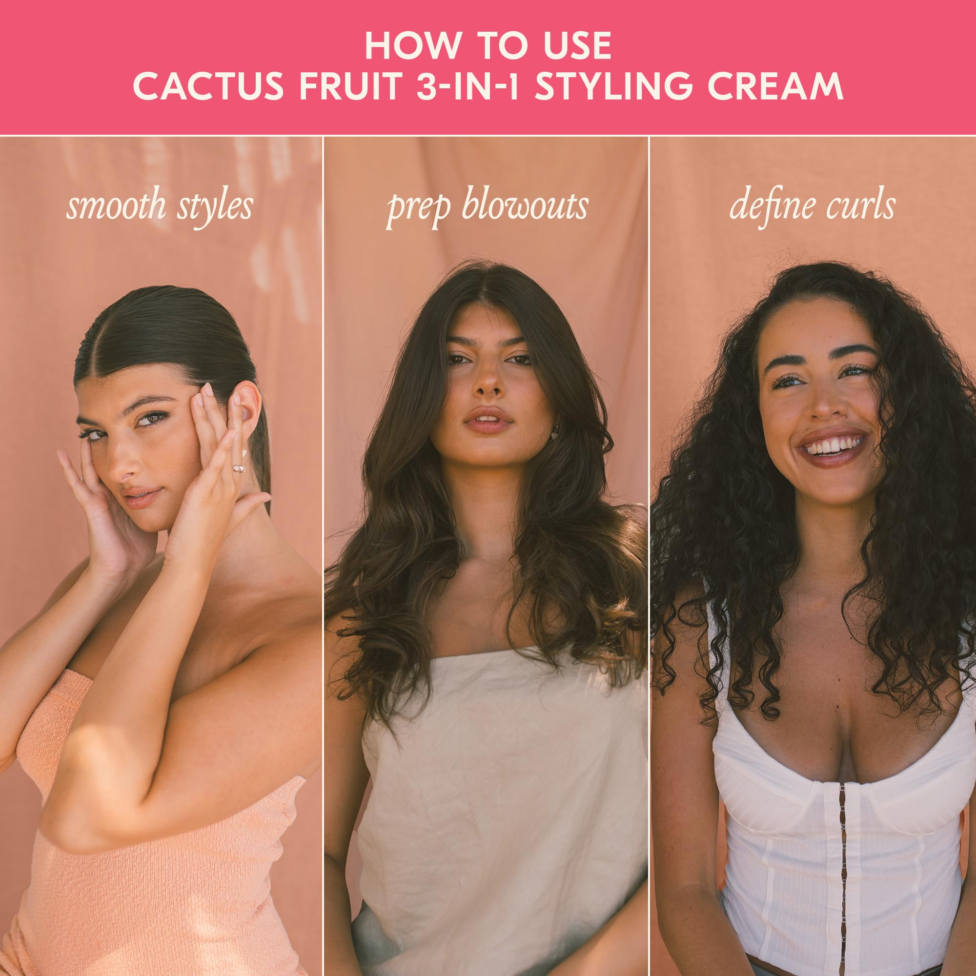 DAE Hair 3-in-1 styling cream curl-definition shot shows natural curls