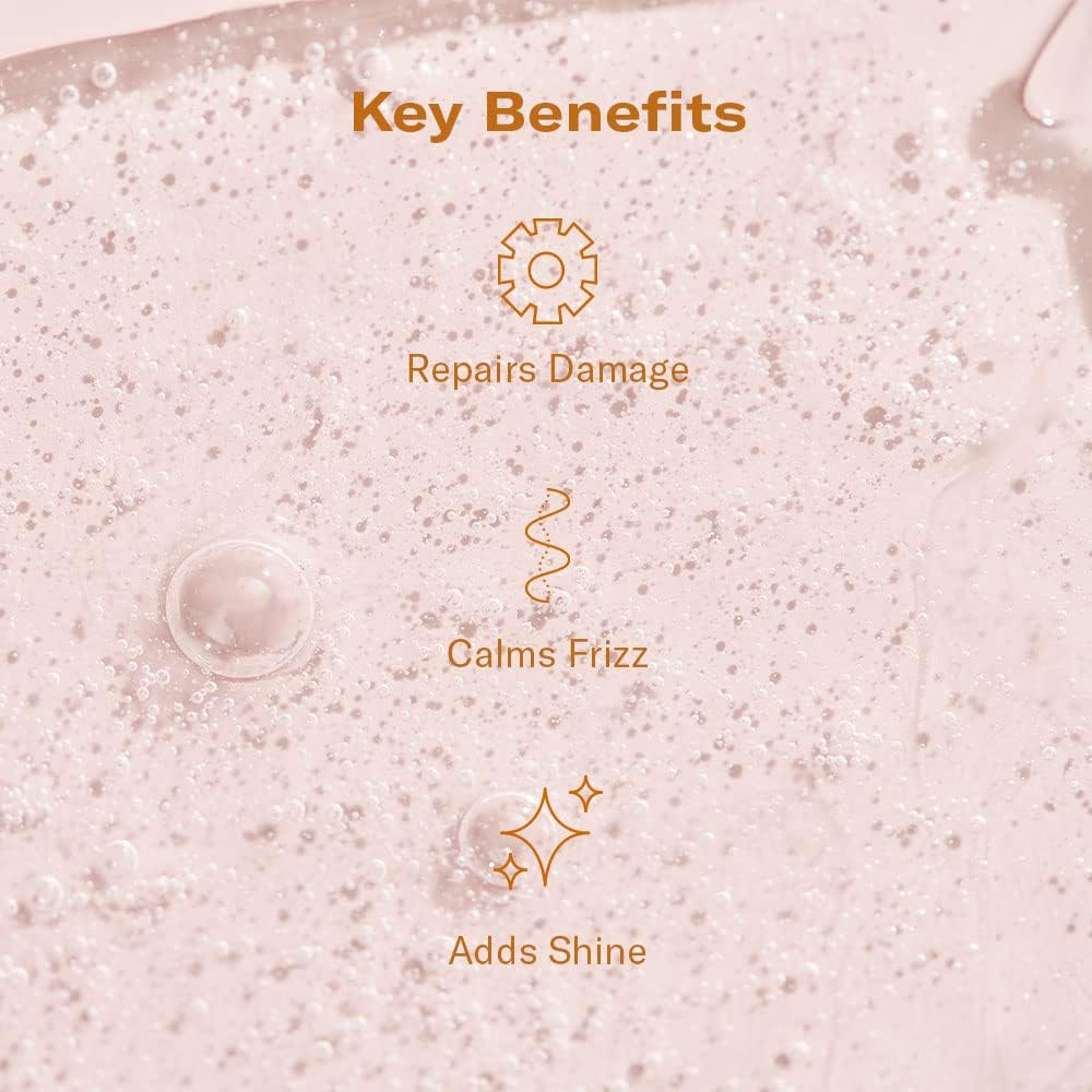 DAE Prickly Pear Hair Oil pump closeup shows easy application for frizz control.