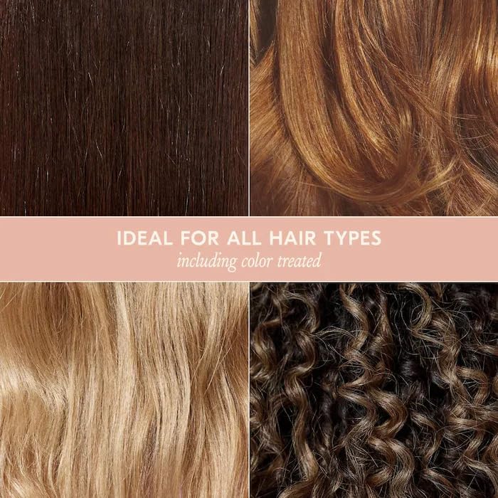 Creamy texture that nourishes dry strands for a manageable, soft finish.