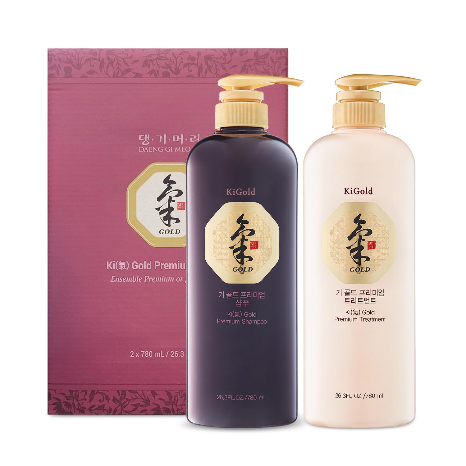 Daeng Gi Meo Ri Ki Gold Premium Shampoo bottle for scalp nourishment