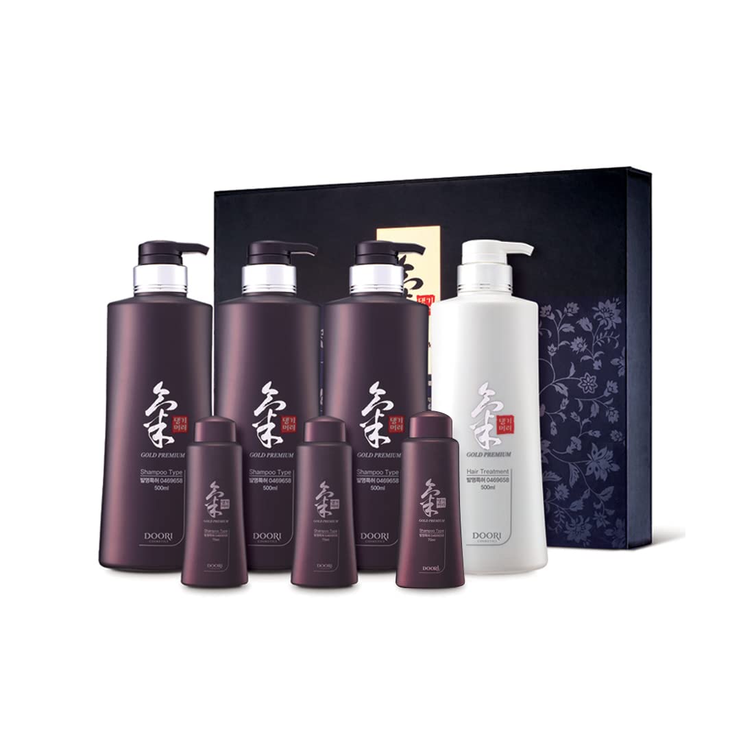 Daeng Gi Meo Ri Ki Gold Premium Treatment tube for hair nourishment.
