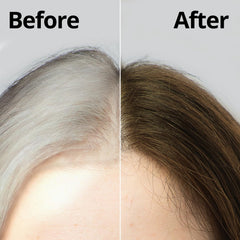 Daeng Gi Meo Ri dye-application guide highlighting gentle, ammonia-free formula.