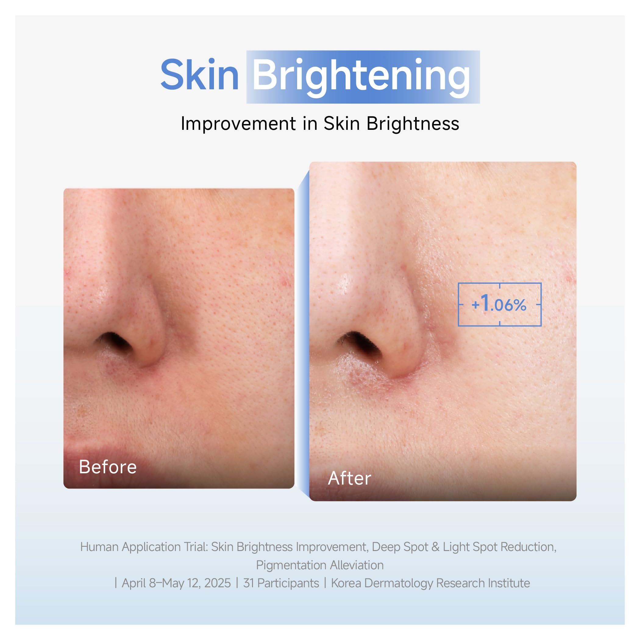 DAERA face mask applied on the skin for a firmer look.