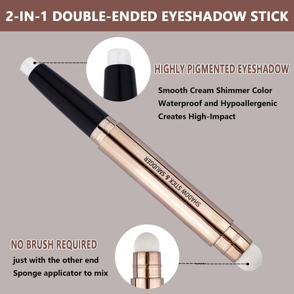 Daeuwiutr eyeshadow stick twist design allows easy length control