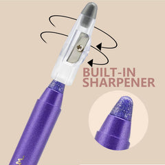 Daeuwiutr multi-use eyeshadow stick demonstrates application across lids, waterlines, and corners.