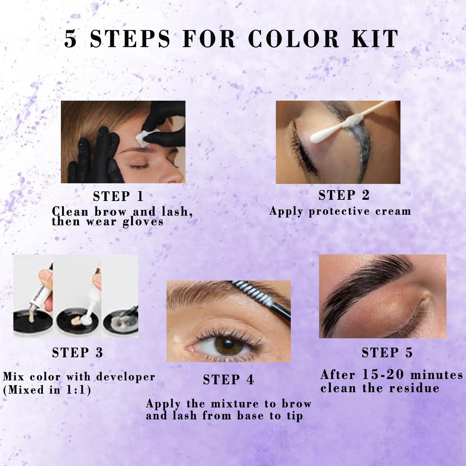 DAHPURE at-home application tools enabling salon-like results at home.