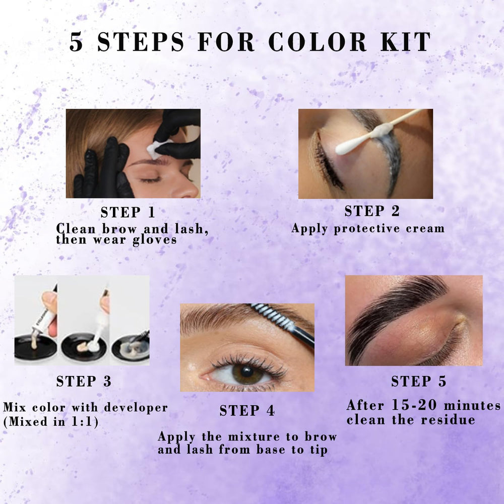 DAHPURE at-home application tools enabling salon-like results at home.