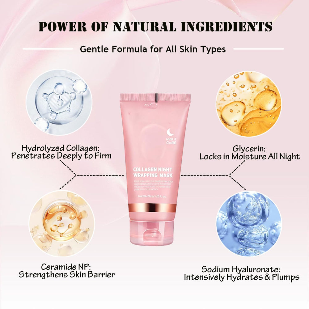 DaiLaiFu Collagen Night Wrap leak-proof cap ensures secure storage