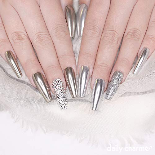 Daily Charme chrome base supports professional-grade nail art at home.