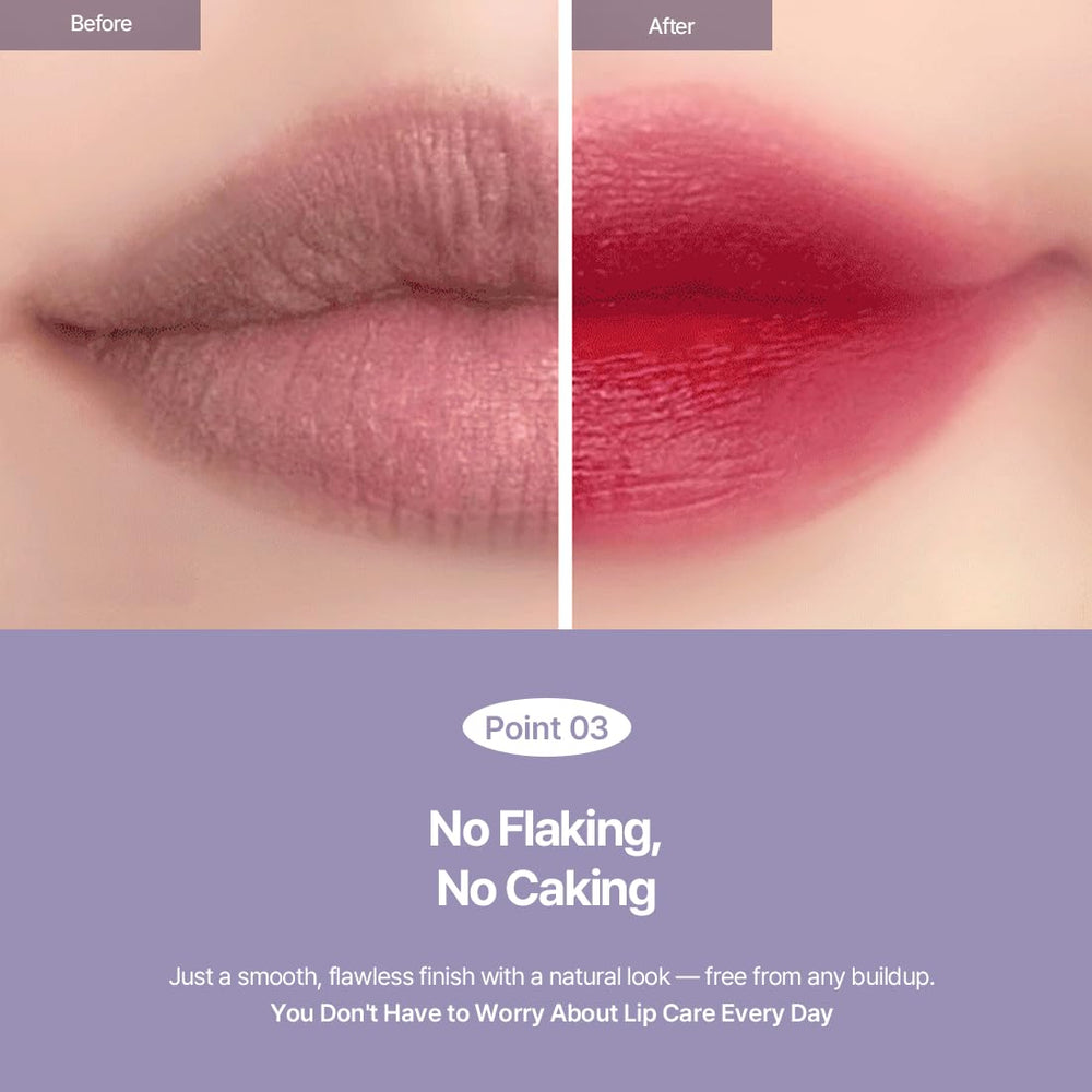 Daily Chips Haru Water Tint glossy finish swatch on skin