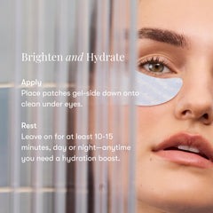 Daily Practice patches reduce puffiness with a cooling sensation.