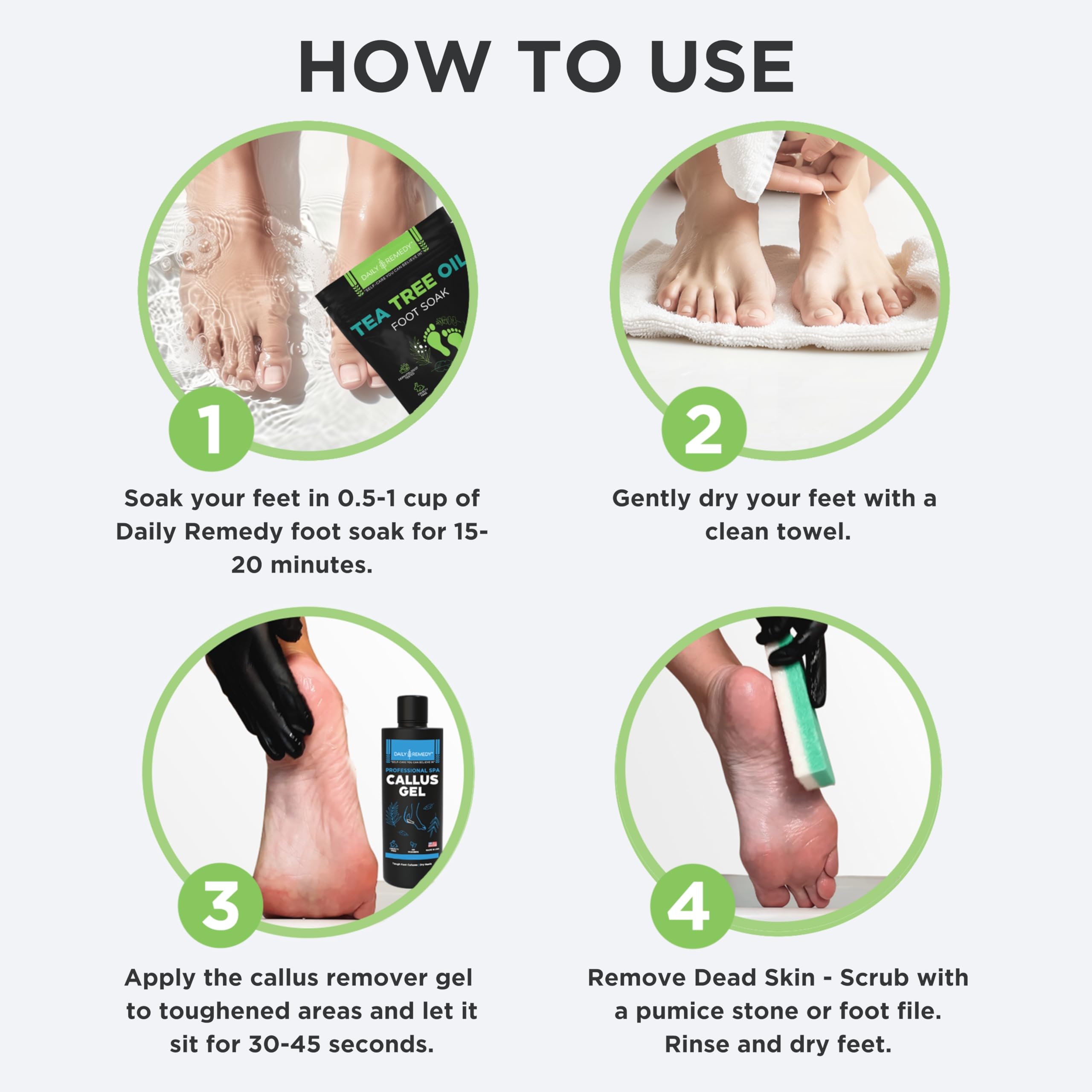 Daily Remedy Application Gel, utilisation simple et précise sur les zones difficiles.