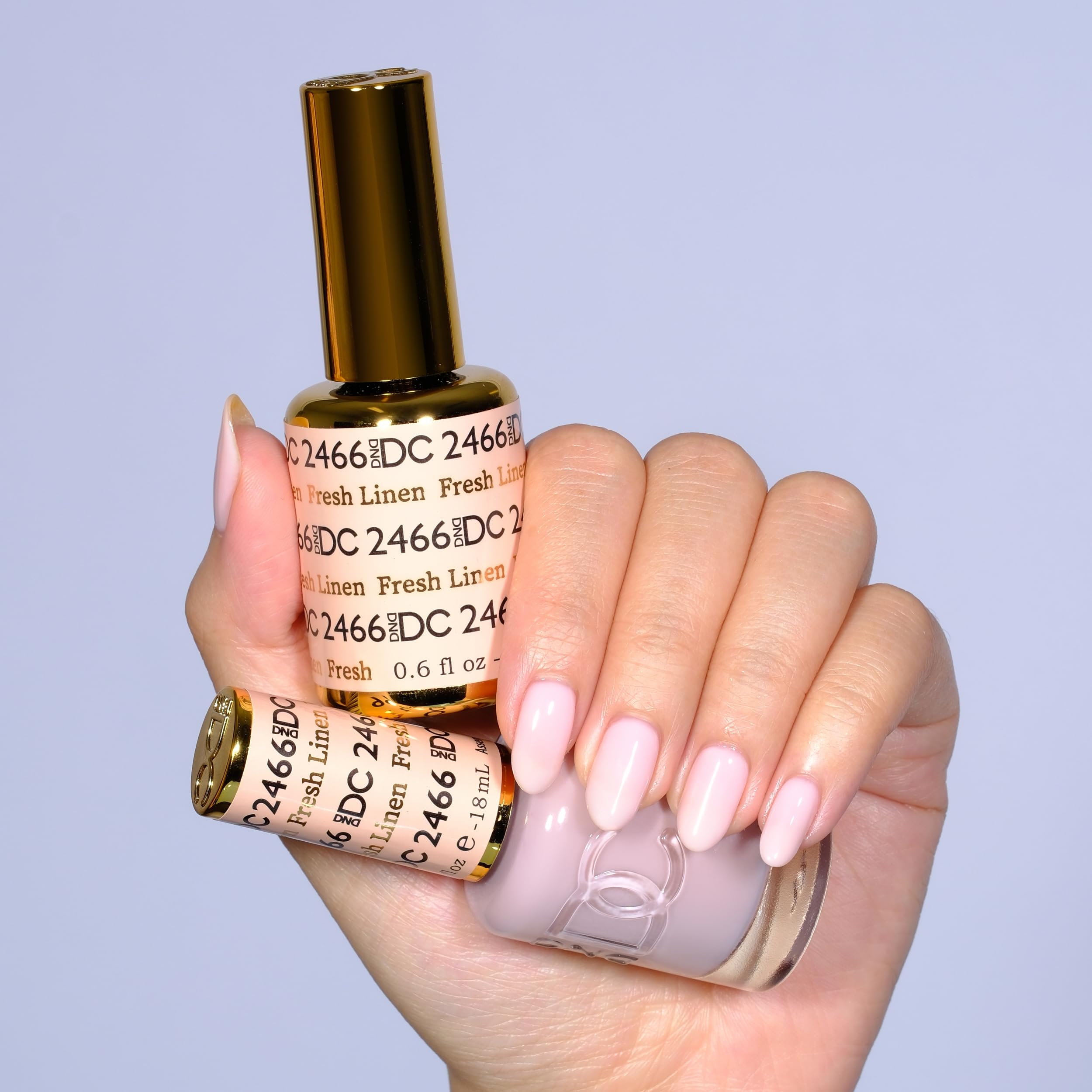 DAISY DND DC Gel Polish Duo-Pack shows matching colors for coordinated home manicures.