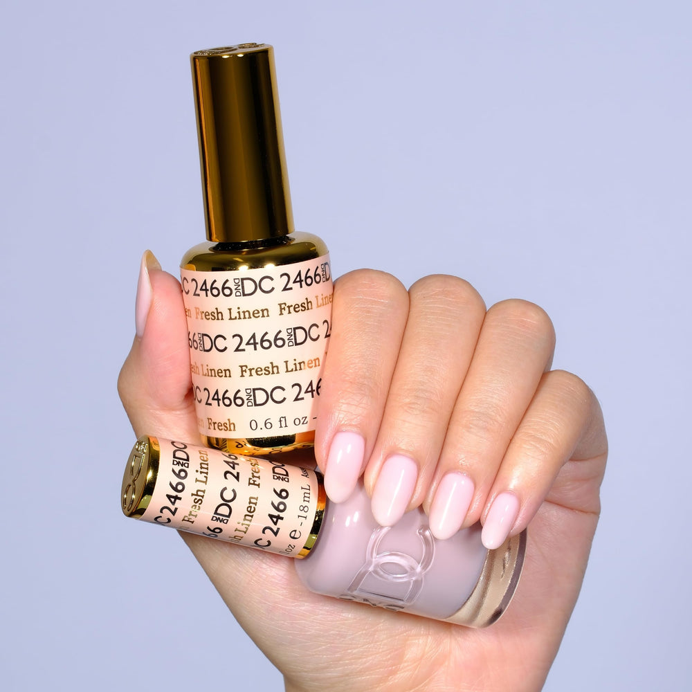DAISY DND DC Gel Polish Duo-Pack shows matching colors for coordinated home manicures.