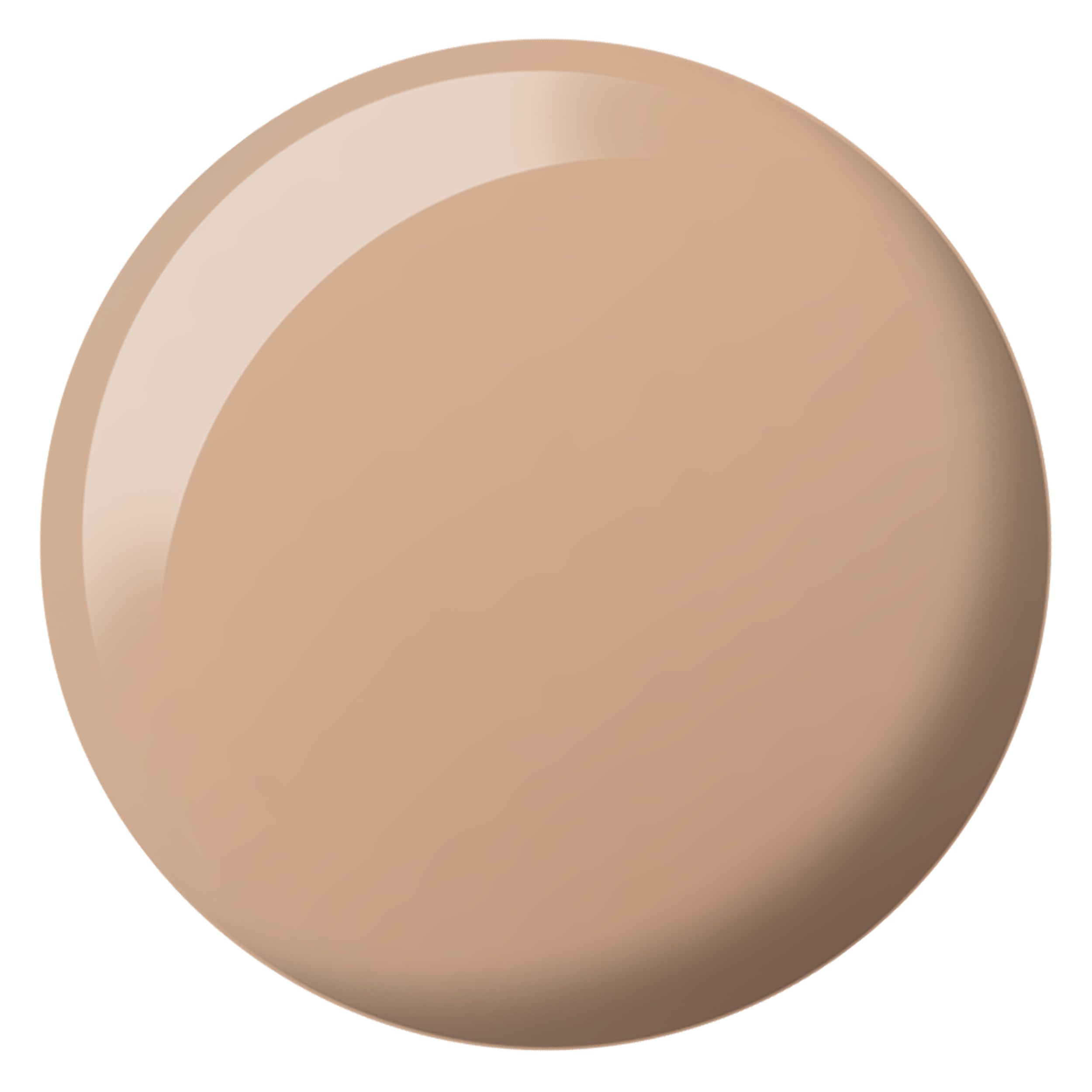 DAISY DND DC Lacquer Like Butter swatch—beige, sheer, buildable shine.