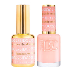 Daisy DND DC Orange Collection gel bottle shows bold pigment for long-lasting color.