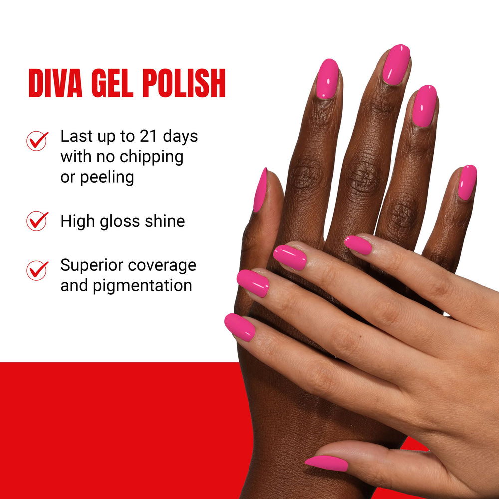 Daisy DND Diva Gel Polish duo pack with matching colors for complete sets.