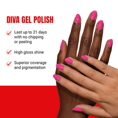 Daisy DND Diva Gel Polish duo pack with matching colors for complete sets.