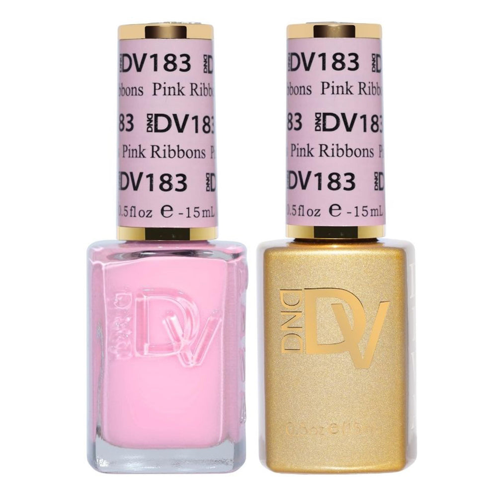 DAISY DND Diva Gel Polish Set first class packshot with coordinated gel and lacquer.