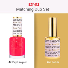 Daisy DND gel polish close-up emphasizes creamy green shade and smooth application.