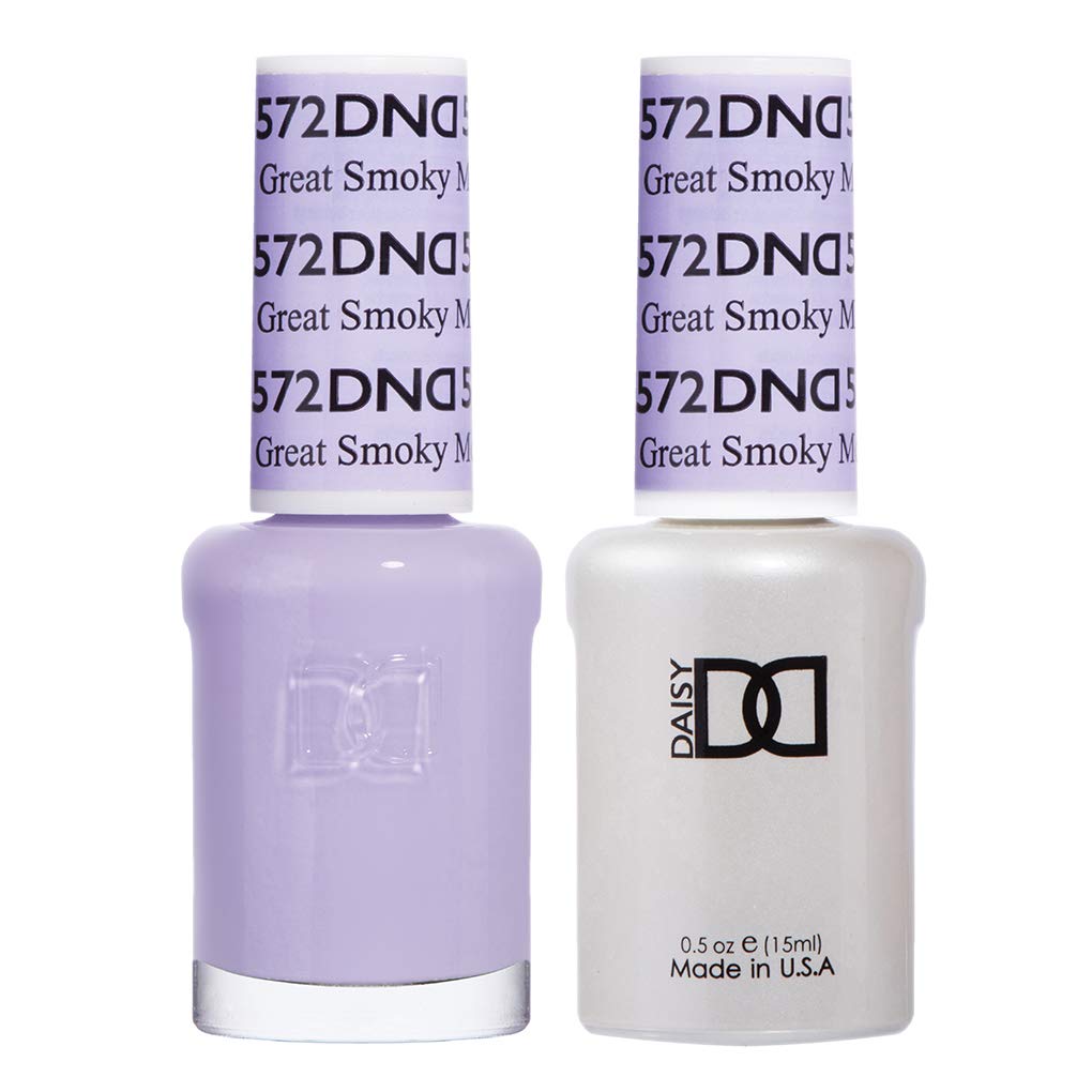 Daisy DND gel polish Great Smoky Mountain bottle with vibrant color and smooth finish