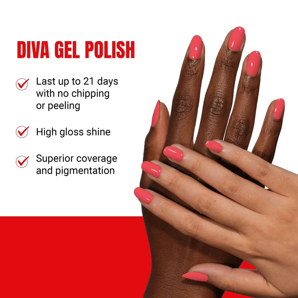 DAISY DND Juicy Fruit air-dry lacquer bottle for quick, chip-free results.