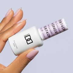 DAISY DND Loss Lavender swatch showing sheer blush lilac color